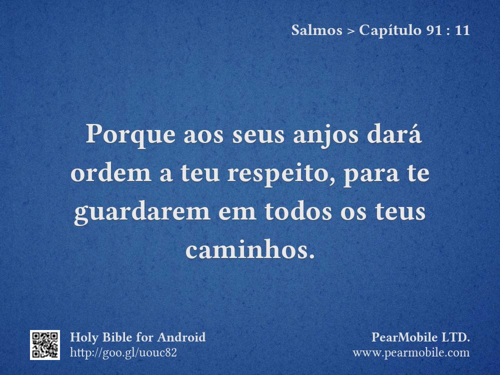 Salmos, Capítulo 91:11